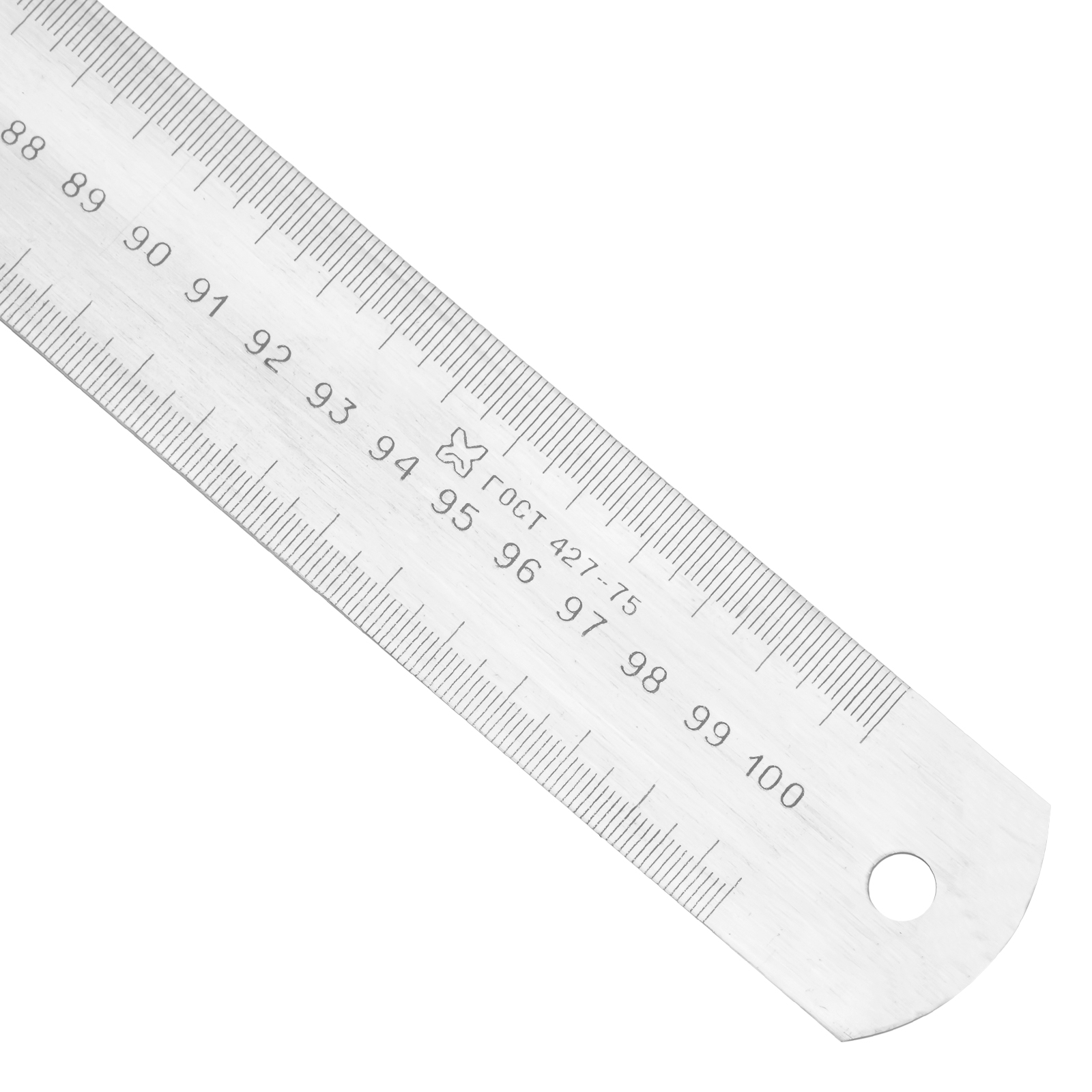 Линейка измерительная, 1000 мм, металлическая Россия