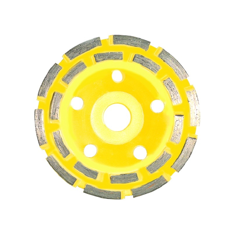 Чашка алмазная двухрядная Biber 70711 125 мм