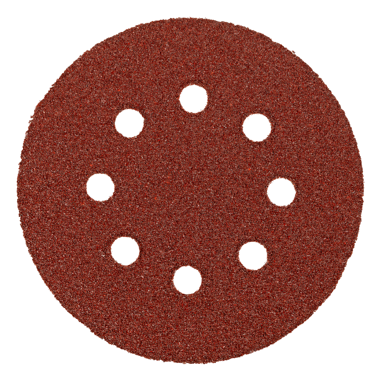 Круг абразивный на ворсовой подложке под "липучку", перфорированный, P 40, 125 мм, 5 шт Matrix