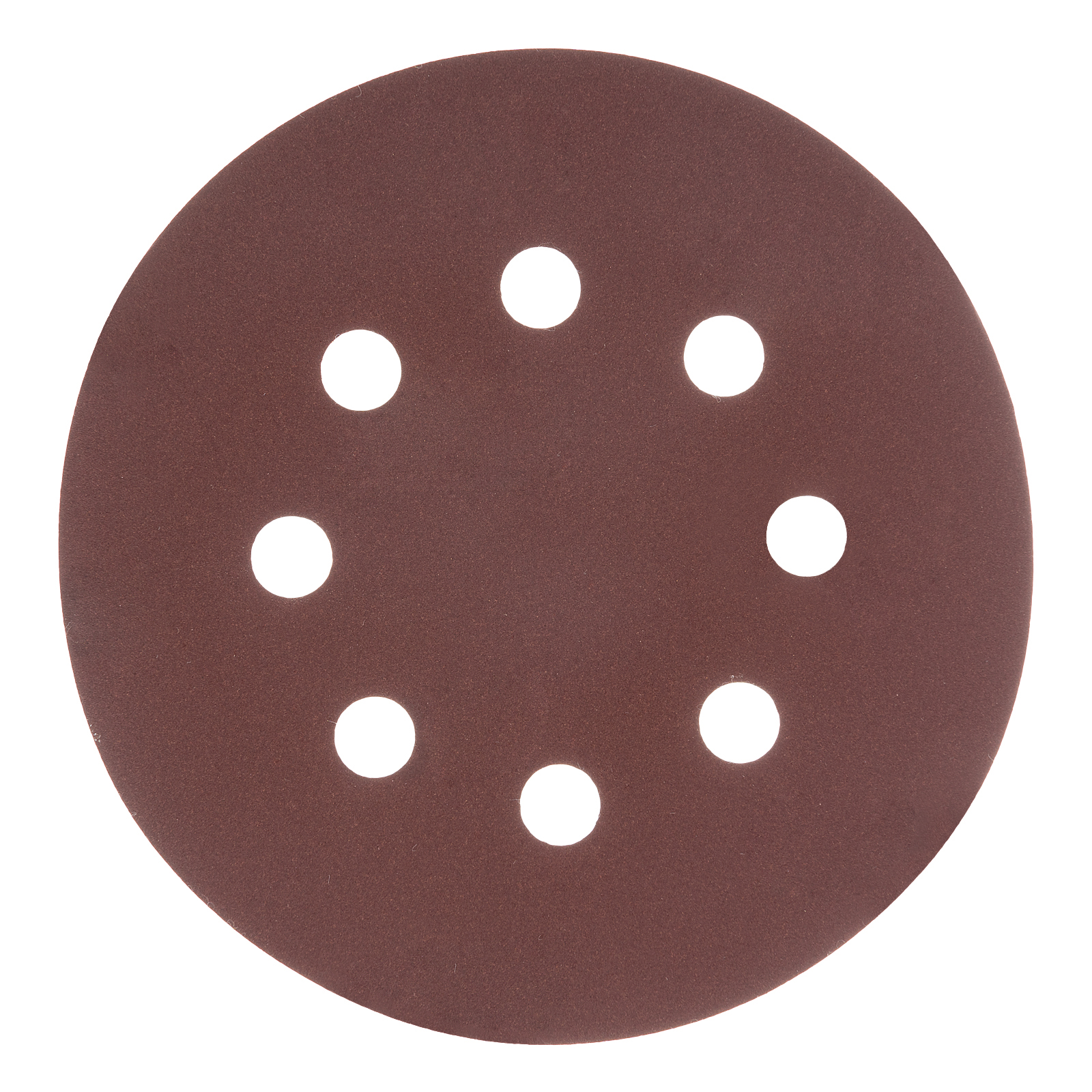 Круг абразивный на ворсовой подложке под "липучку", перфорированный, P 280, 125 мм, 5 шт Matrix