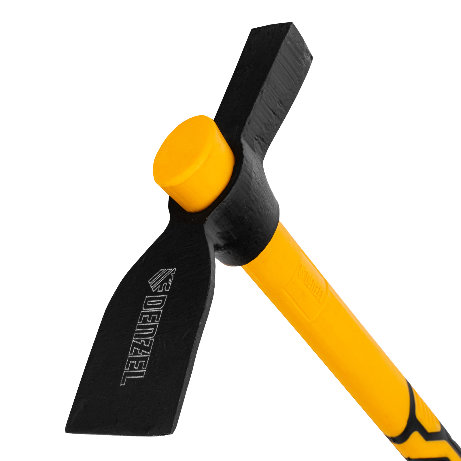 Кирка-молоток 650 г, фибергласовая обрезиненная рукоятка 385 мм// Denzel