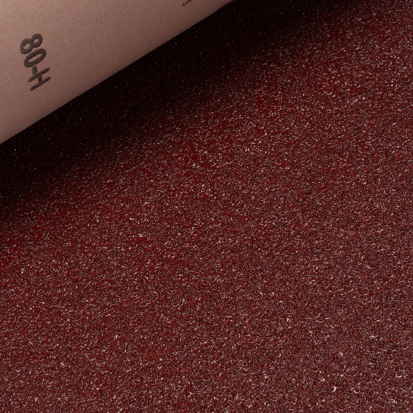 Шкурка на тканевой основе, зернистость № 80, 775 мм х 20 м, "БАЗ" Россия