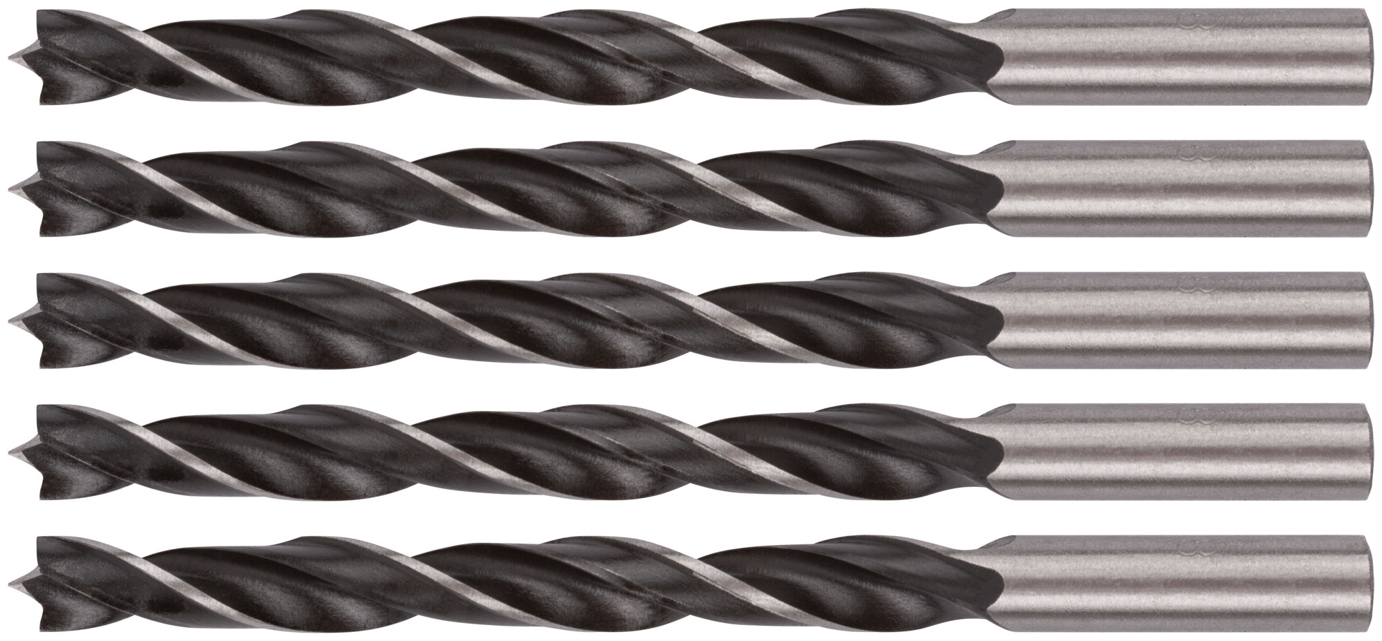 Сверла по дереву  8 мм ( 5 шт.)