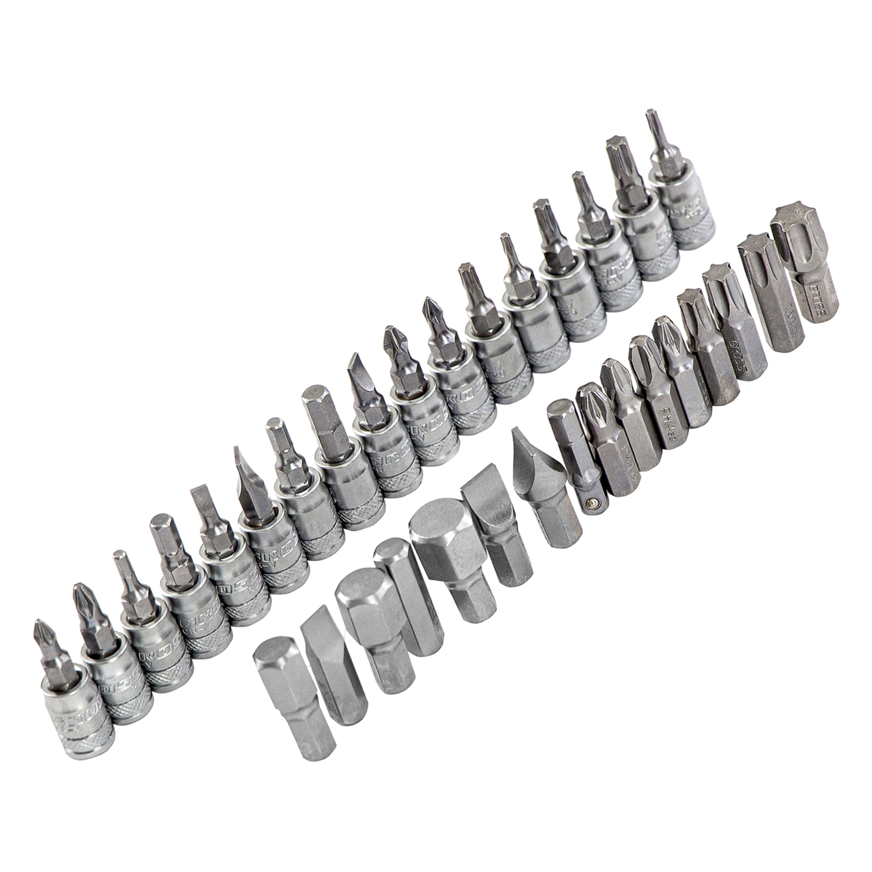 Набор инструментов, 1/4", 1/2", CrV, 120 зубьев, 82 предмета Gross