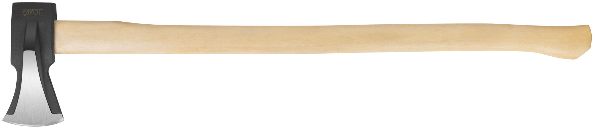 Топор-колун "ушастый" кованый, деревянная отполированная ручка 2000 гр.