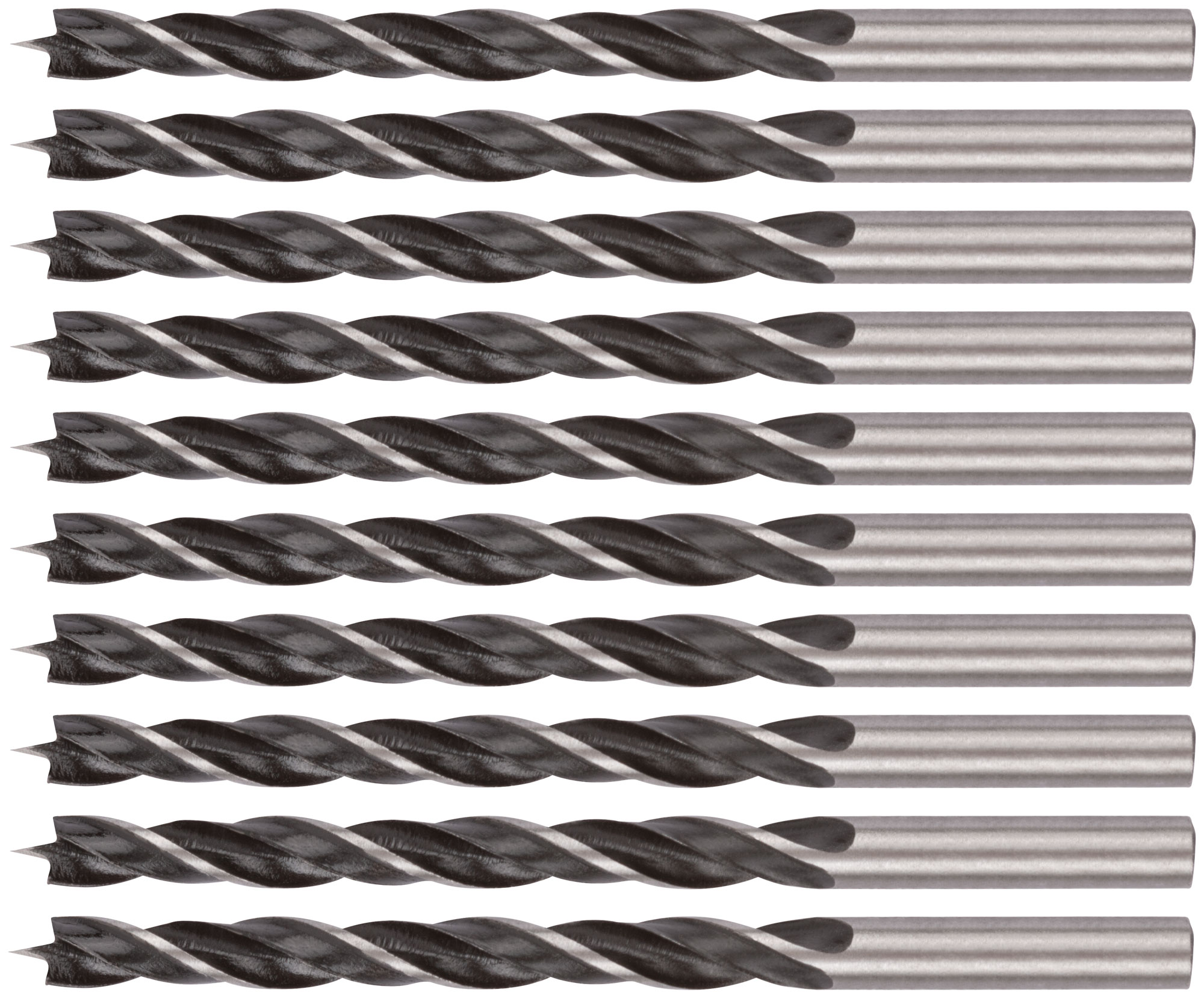 Сверла по дереву  5 мм (10 шт.)